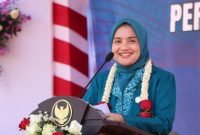 Ketua Tim Pembina Posyandu Kabupaten Sumenep, Nia Kurnia Fauzi. (Foto : Istimewa)